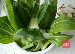 菜心扒香菇的做法图解3