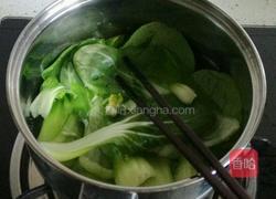 菜心扒香菇的做法图解4