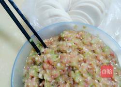 虾仁猪肉饺的做法图解4
