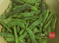 咸肉煸豆角的做法图解2