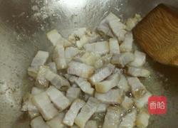 咸肉煸豆角的做法图解3