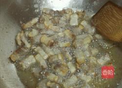 咸肉煸豆角的做法图解4