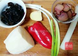 毛笋烧腊肉的做法图解1