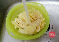 毛笋烧腊肉的做法图解4