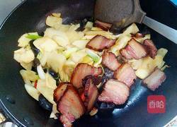 毛笋烧腊肉的做法图解7