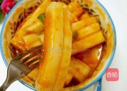 茄汁炒年糕的做法图解7