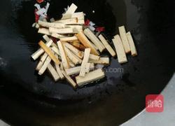 韭菜炒豆干的做法图解3