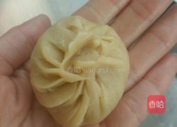 千层油酥豆沙卷的做法图解4