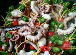 辣炒八爪鱼的做法图解8