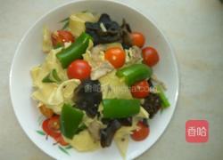 肉片炒尖椒干豆腐的做法图解10