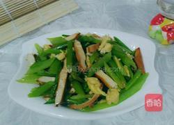 鸡蛋芹菜炒豆干的做法图解9