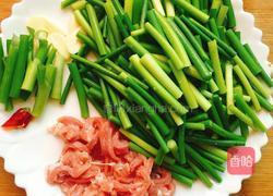蒜薹炒肉丝的做法图解3
