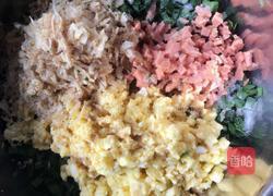 韭菜鸡蛋虾皮饺子的做法图解4