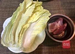 蒸白菜肉卷的做法图解1