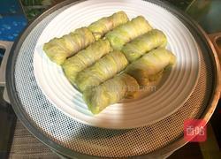 蒸白菜肉卷的做法图解5