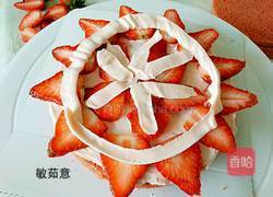 草莓裸蛋糕的做法图解5