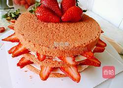 草莓裸蛋糕的做法图解7