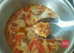 番茄肉丸鸡蛋汤的做法图解11