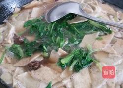 咯吱菠菜汤的做法图解6