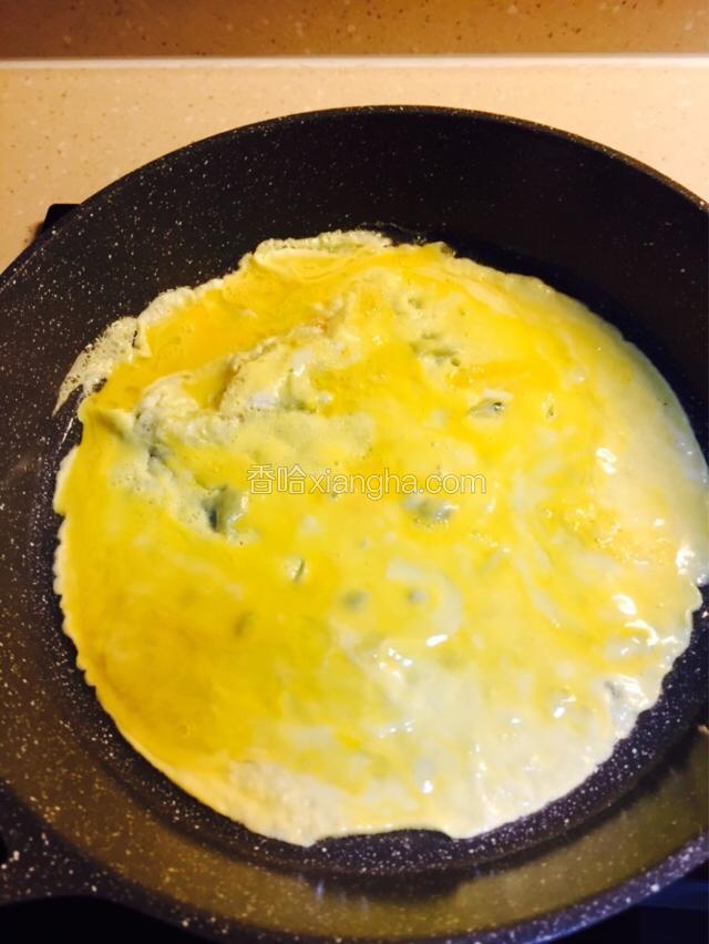 油温升高摊鸡蛋