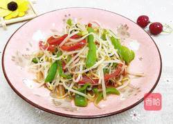 炒糖醋绿豆芽的做法图解8