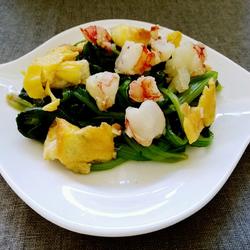 玻璃翠烩虾仁的做法[图]