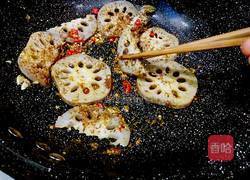 孜然藕片的做法图解13