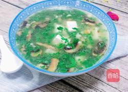 荠菜春笋豆腐羹的做法图解8