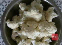 虾仁蕃茄烧菜花的做法图解4