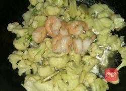 虾仁蕃茄烧菜花的做法图解14