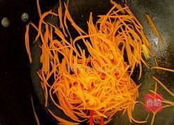 清炒胡萝卜丝的做法图解7