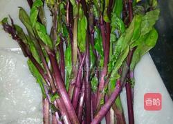 红菜心炒豆腐干的做法图解3