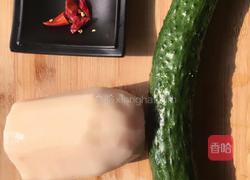 素拼黄瓜莲藕的做法图解2