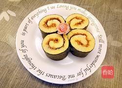 肉松紫菜蛋糕卷的做法图解21