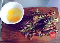 香椿炒鸡蛋的做法图解1
