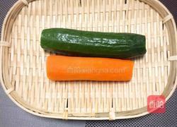 双色凉拌的做法图解1