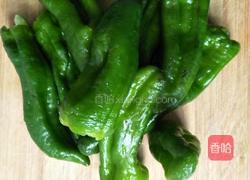 青椒肉丝的做法图解1