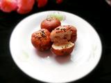 黑芝麻奶烙团子的做法[图]