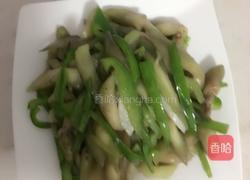 青椒炒茄子的做法图解6