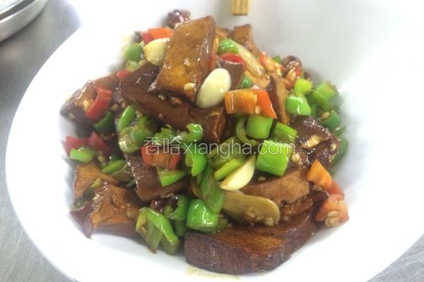 碎椒豆干