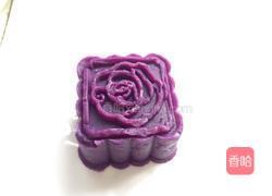 蜜豆桂花紫薯糕的做法图解11