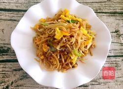 鸡蛋素炒饼的做法图解6