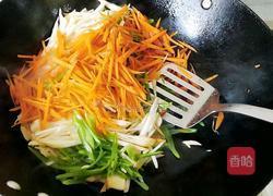 三色小炒的做法图解4