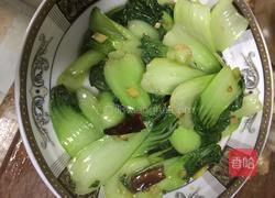 炝炒小白菜的做法图解7