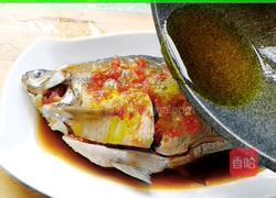 清蒸鳊鱼(蒜蓉剁椒版)的做法图解8