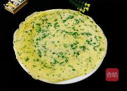 青菜鸡蛋饼的做法图解8