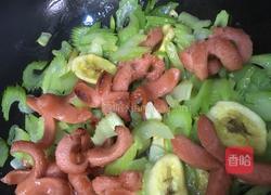 西芹火腿的做法图解3