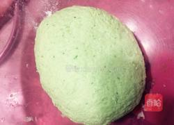 绿色面条的做法图解3