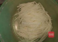 白萝卜菜瓜拖的做法图解1