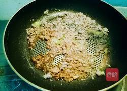 荠菜肉沫豆腐羹的做法图解2